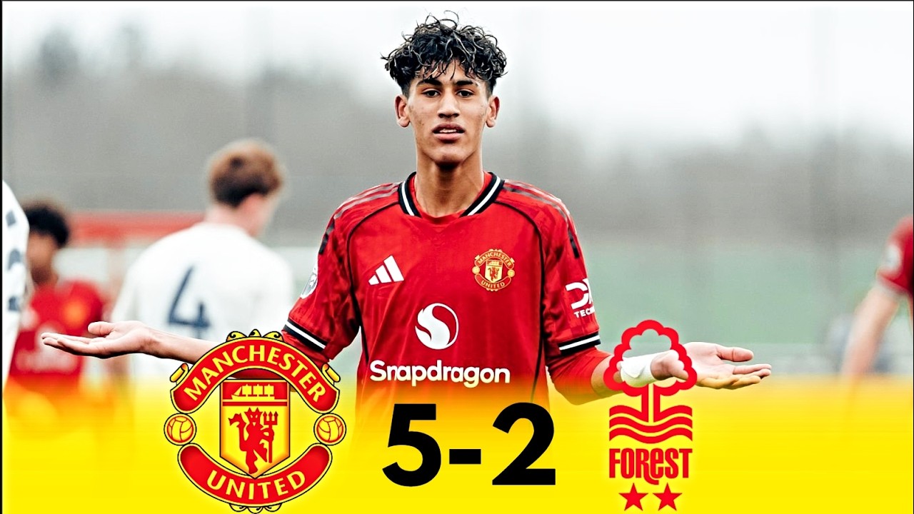 Man United vs Nottingham 5-2 U18 Premier League Goals & Highlights 7/3/2026