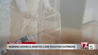 Wake County nursing homes report COVID outbreaks