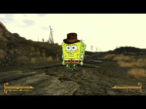 SpongeBob visits Fallout New Vegas