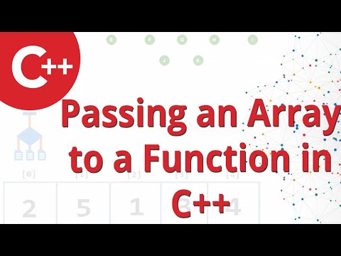 Passing an Array to a Function in C++ |  BCS-031 | Object Oriented Programming in C++