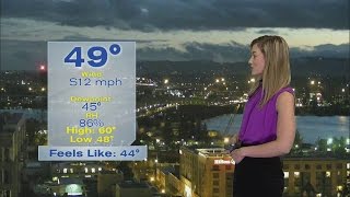 KOIN 6 5pm Weather Forecast with Kristen Van Dyke Tuesday November 15 2016
