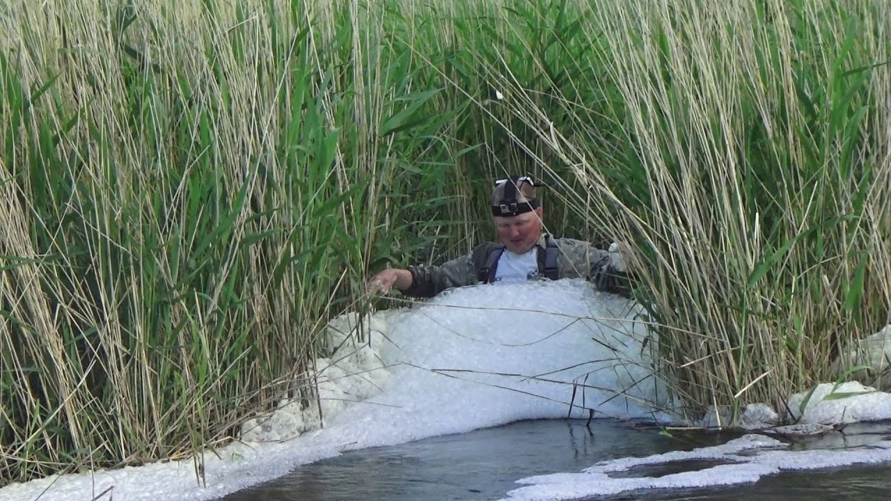 Привязали камеру к пауку, подъёмнику. Поставили мордушки. Онлайн рыбалка.