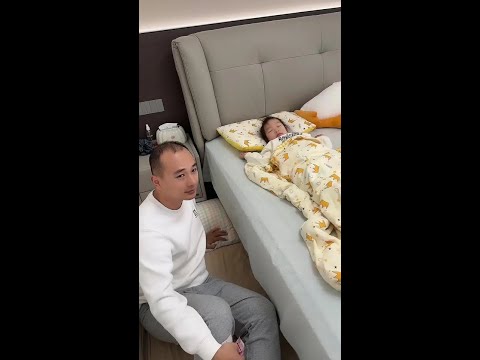 The daughter's reaction is so touching...