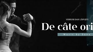 ,,De Câte Ori- Versuri Dan Lăpuște. Music By Suno.
