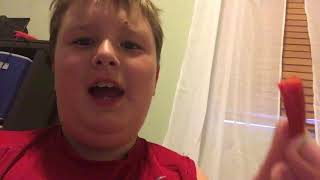 I ate a hot pepper