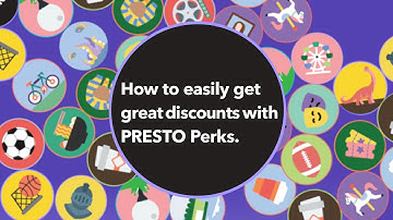 How to easily get discounts with PRESTO Perks | How to PRESTO