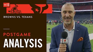 Browns vs. Texans Postgame Analysis | Cleveland Browns
