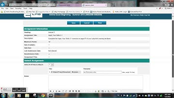 How to upload assignments using Labyrinth eLab