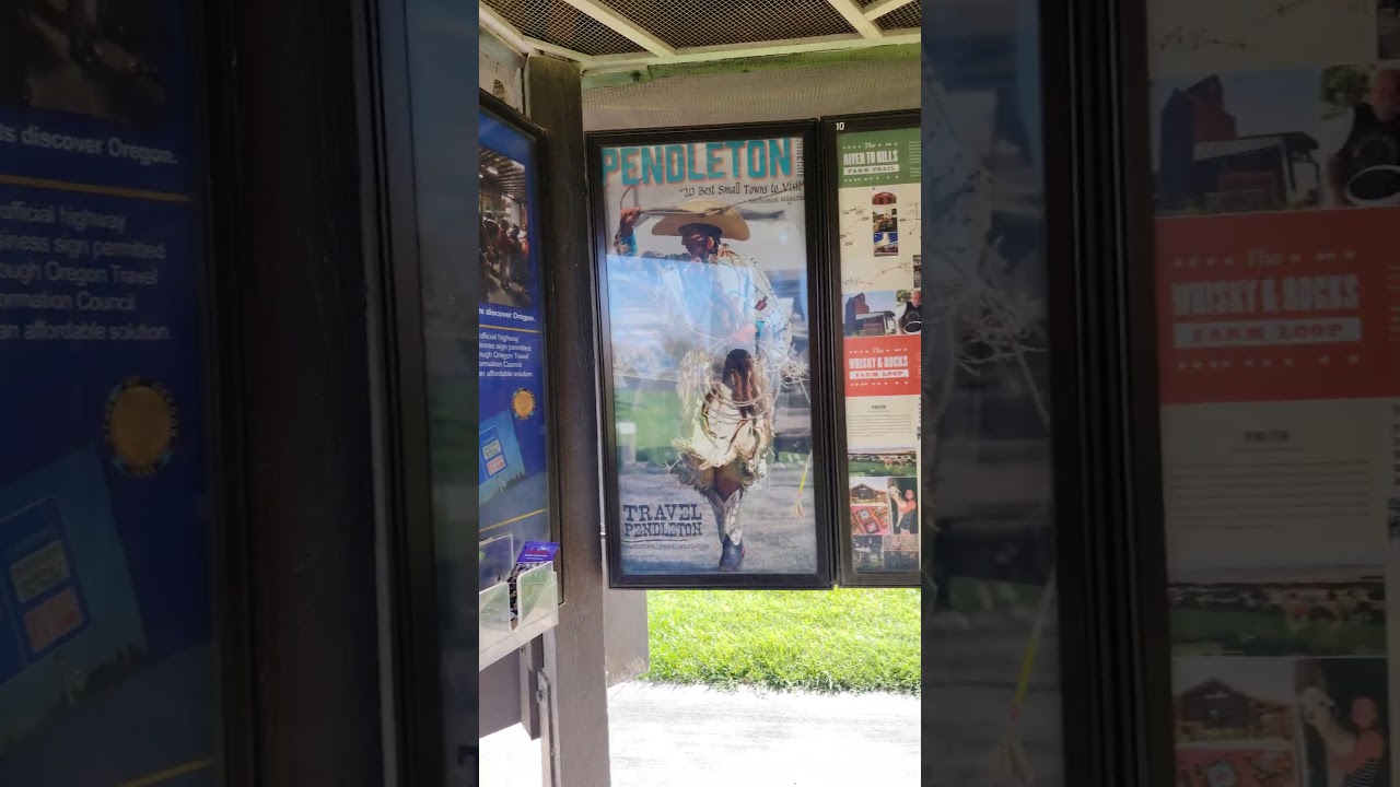 Boardman, Oregon rest area on I-84 