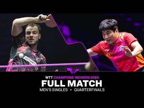 FULL MATCH | LIANG Jingkun vs Simon GAUZY | MS QF | #WTTIncheon 2024