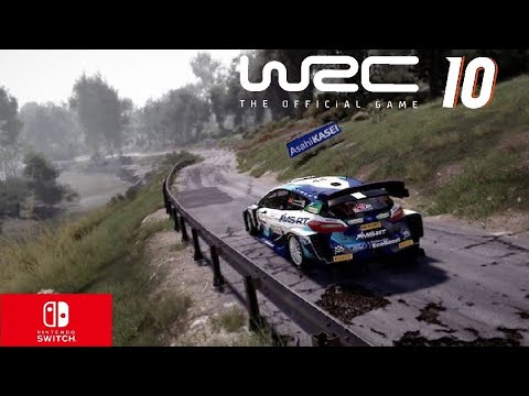 WRC 10 The Official Game Nintendo switch gameplay - YouTube