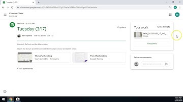 Uploading Photos to Google Classroom: Computer/Chromebook