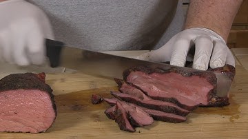 SmokingPit.com - Slicing Beef Tri Tip Roast - BBQ Tips  Tricks