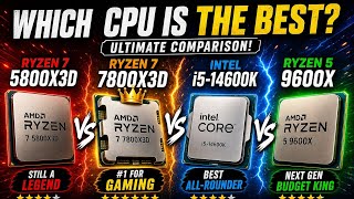 R5 7800X3D VS R5 5800X3D VS İ5 14600K VS R5 9600X VS INTEL 270K PLUS VS İNTEL 250k Plus VS 285K 