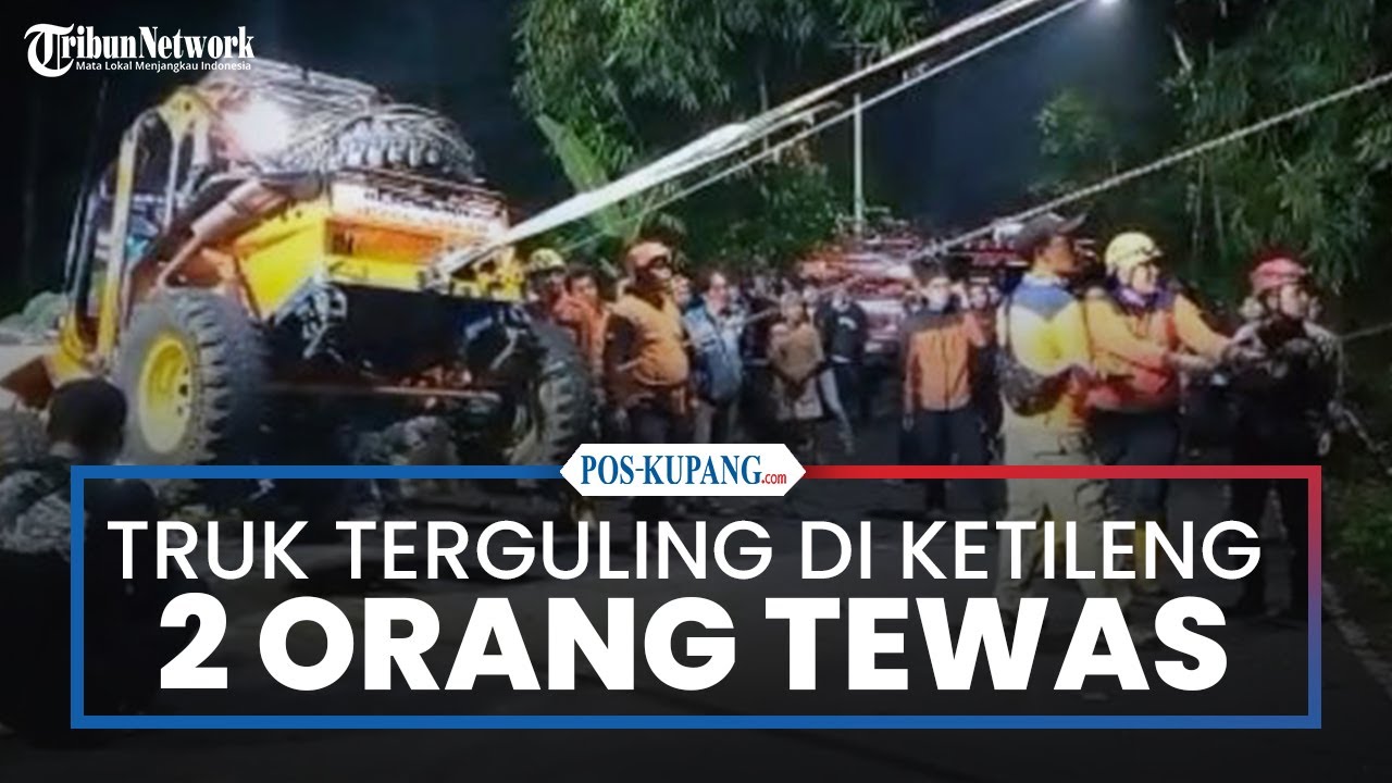 Kecelakaan Truk Angkut Buruh Tani Terguling di Ketileng Banjarnegara, Dua Orang Tewas