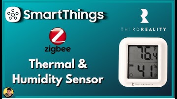 Third Reality ZigBee Thermal & Humidity Sensor  ( SmartThings & Alexa Compatible )