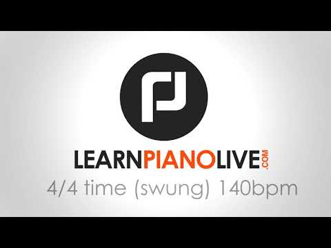 4 4 Time Swung 140 bpm drum track