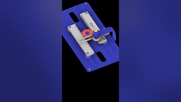 Linear reciprocating motion #3dprinting #mechanism #machine #solidworks#simulation