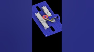 Linear reciprocating motion #3dprinting #mechanism #machine #solidworks#simulation