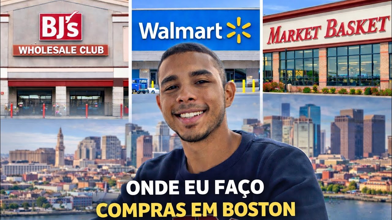 Onde Faço Compras nos EUA 🛒🇺🇸 | Mercados da Minha Rotina
