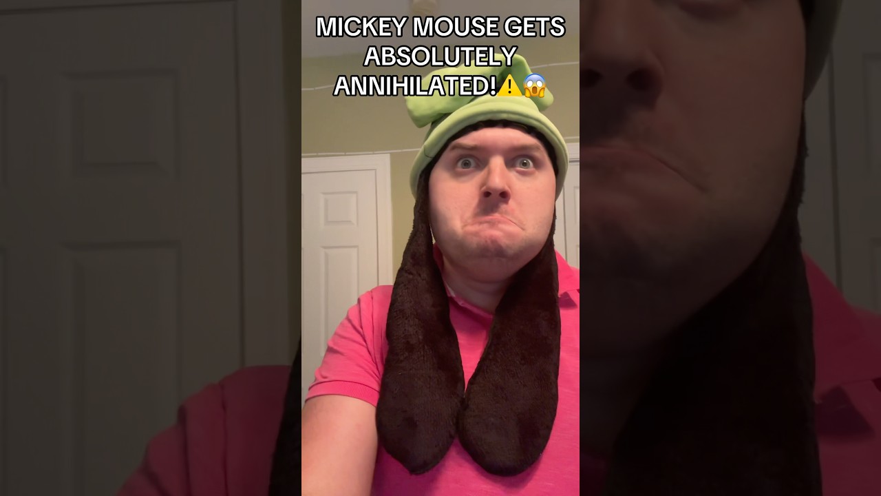 MICKEY SLAPPED GOOFY IN THE FACE! 