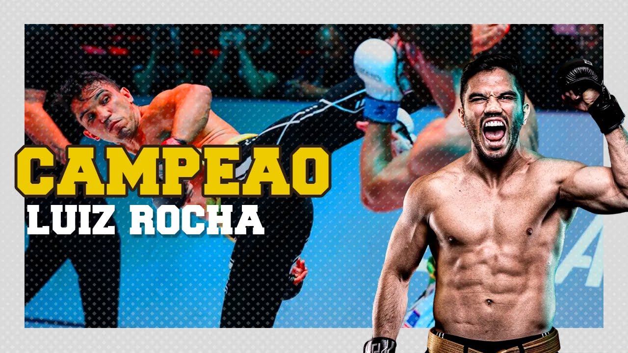 Luiz Rocha O Único Brasileiro Campeão do Karate Combate - Luiz Rocha - YouTube