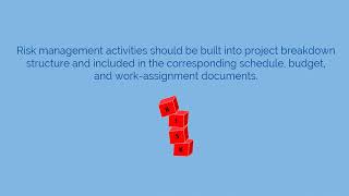 PMI Chap 4: Plan Risk Management Processes Video 2 Critical Success Factors