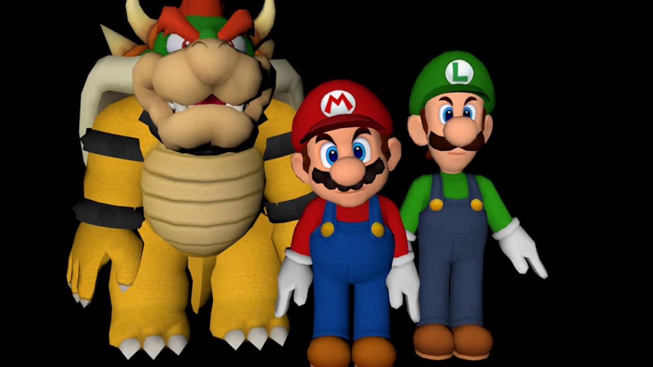 rigged super mario 3d blender models rigged super mario 3d blender models