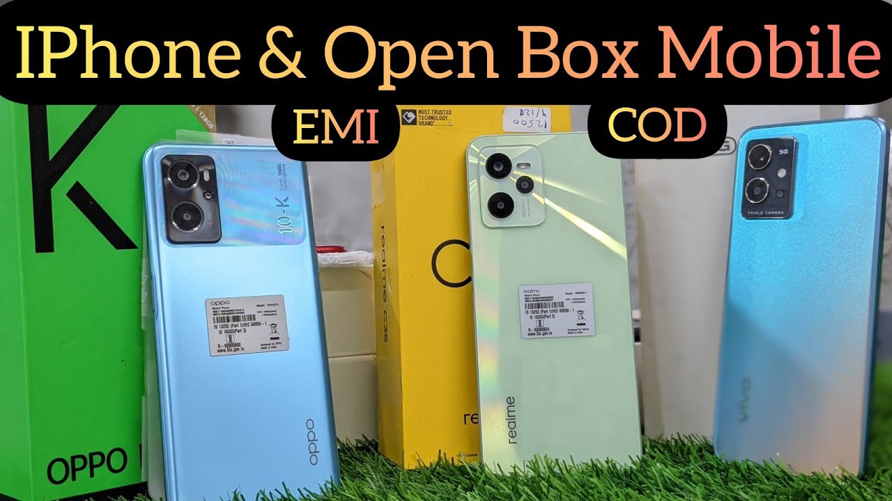iPhone & Open Box Mobile Full Stock Available EMI Cash On Delivery