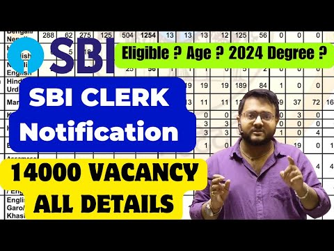 SBI CLERK Notification