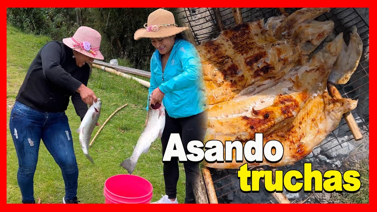 Truchas asadas al estilo de Doña Viky