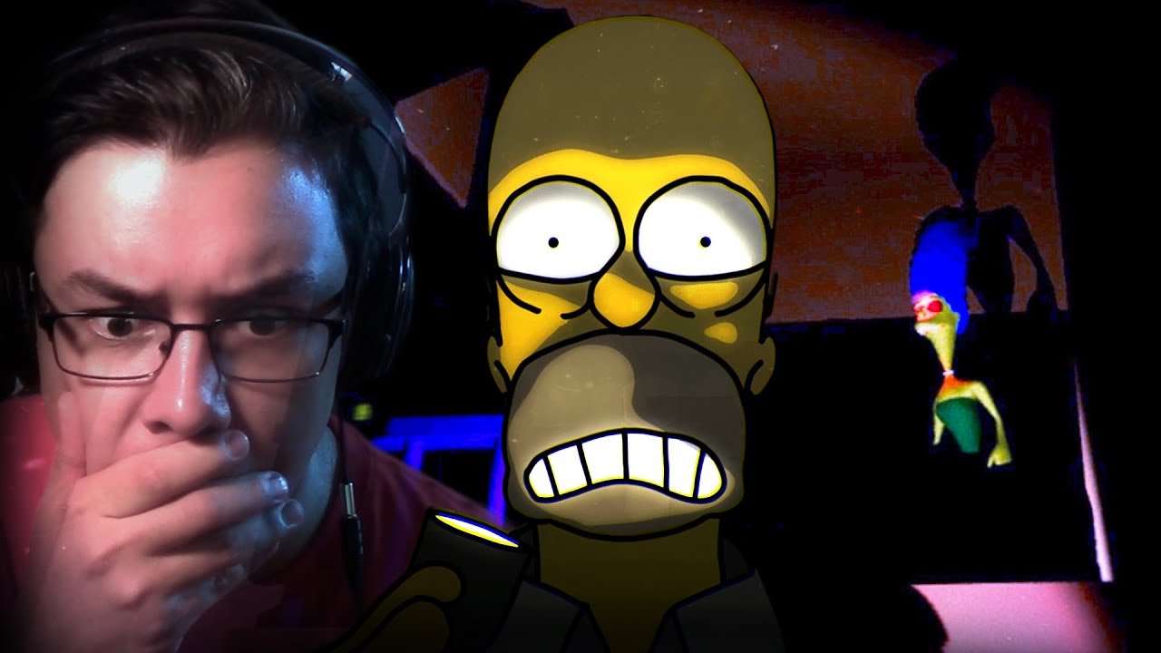 THE SIMPSONS HORROR GAME? (jumpscares) Eggs For Bart Horror Game