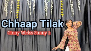 Chhaap Tilak Dance Cover | Ginny Weds Sunny 2 |  Dance Choreography @rekhadancevlog 