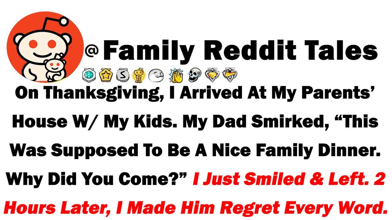 На День благодарения я приехала к родителям с детьми. Отец ухмыльнулся: «Так и должно было быть».