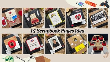 15 Amazing Scrapbook Page ideas by QuinnsArte ♥️ Part 2
