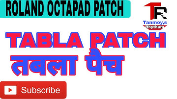 Roland SPD 20 & SPD20x Octapad music|TABLA PATCH/tanmoy,s rhythm