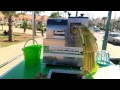 OurTour try drinking freshly squeezed sugar cane juice in Meknes, Morocco