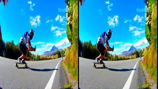 VR Longboarding Freeride - Full HD (3D SBS VR Box)