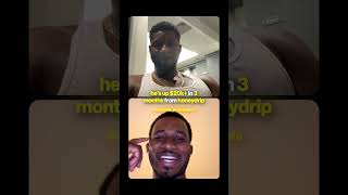 He's Up 20k In The Last 3 Months From Honeydrip