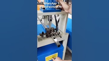 Hydraulic square pipe punching machine made in China #factory #cncmill #machine #cnc