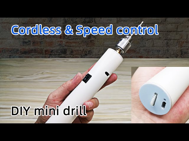How to make a electric grinder mini drill(cordless and can speed
