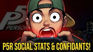 LIVE NOW: P5R Social stats and Confidants