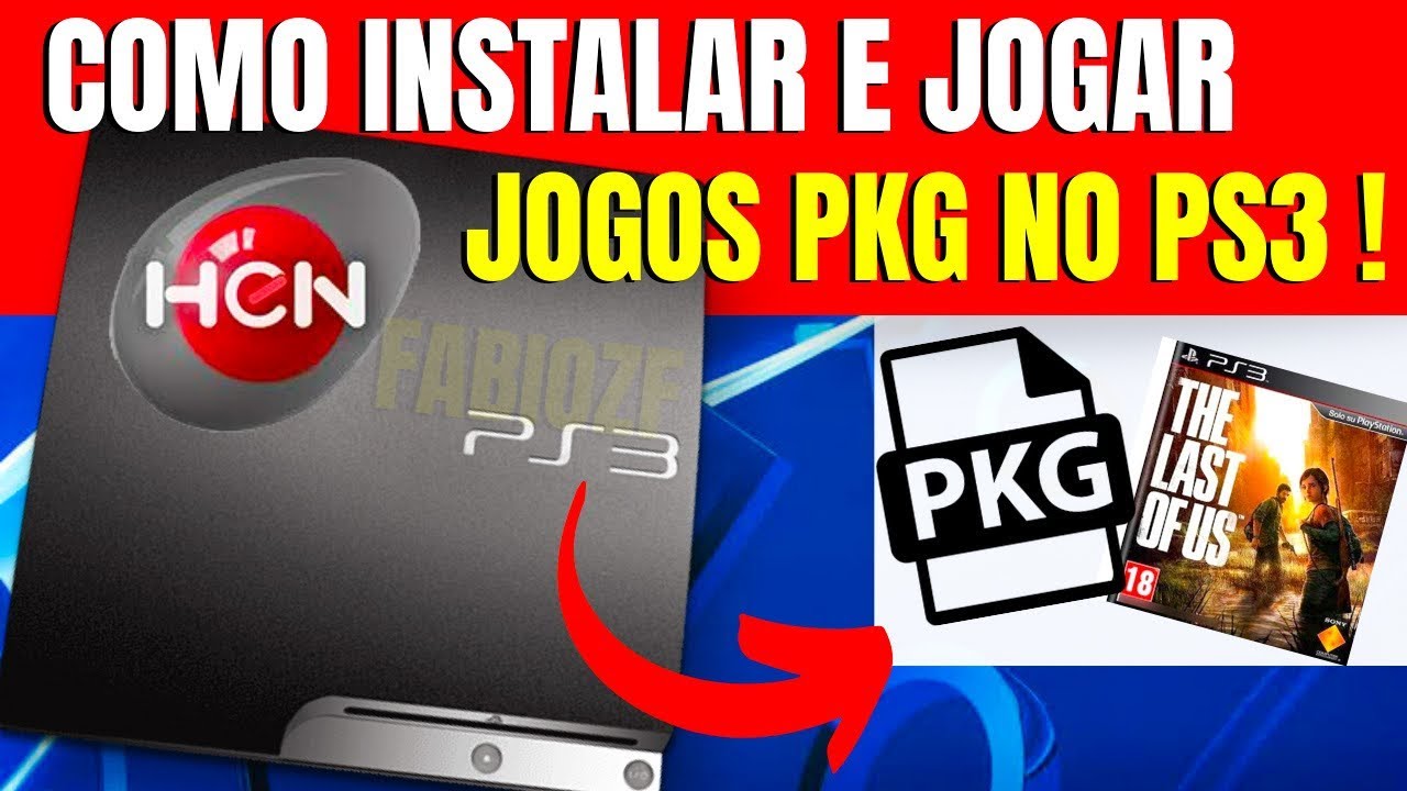 Como Instalar Jogos de PS2 no PS3 Destravado HEN em PKG 