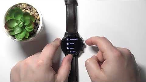 How to Activate Developer Options in FOSSIL Carlyle GEN 5 – Allow Developer Features