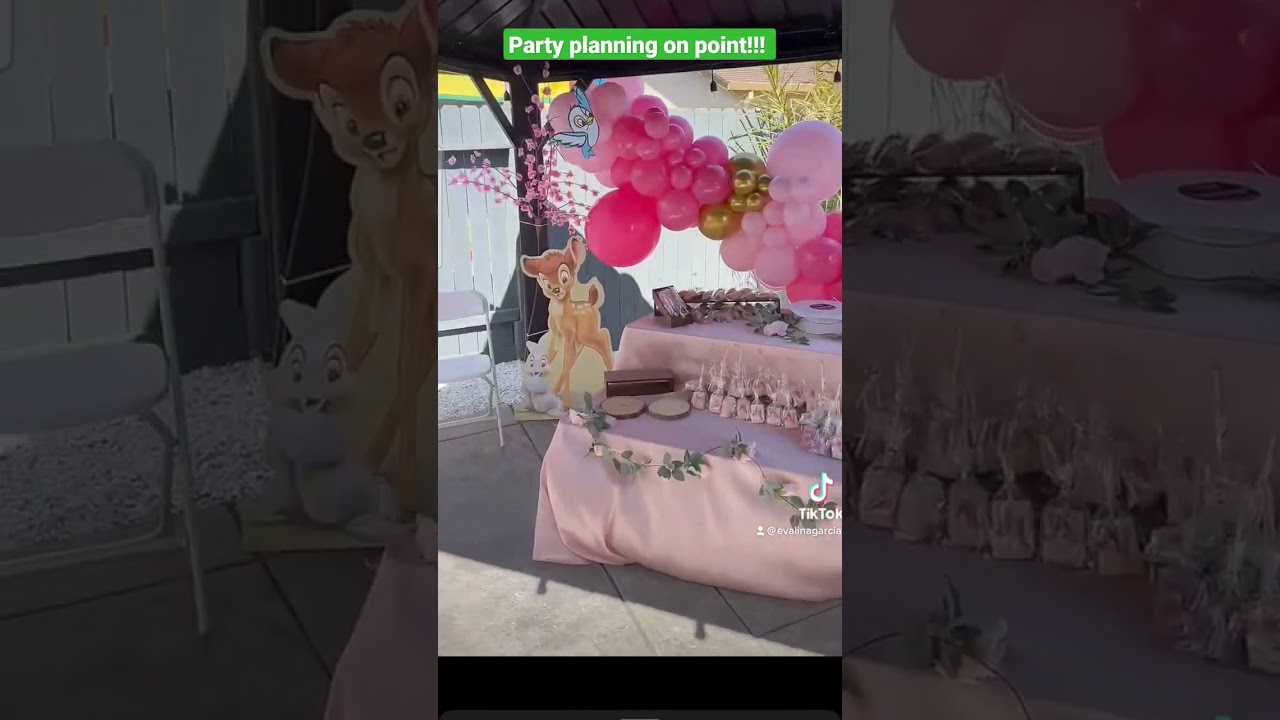 party planning by @evalinagarcia1 on tik tok 