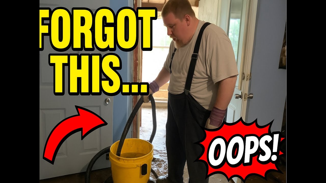 Forgot Basement Basement Flooded Because I Forgot THIS… (Oops!)/ Ep.12 - YouTube