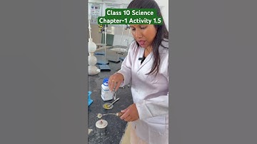 Activity 1.5 – Heating of Ferrous Sulphate | Thermal Decomposition Reaction Class 10 Science#shorts
