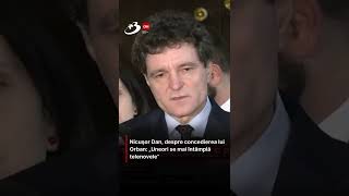 Nicuşor Dan Despre Concedierea Lui Orban Uneori Se Mai Întâmplă Telenovele
