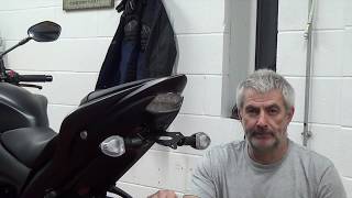 GSXS1000 Fitting a tail tidy