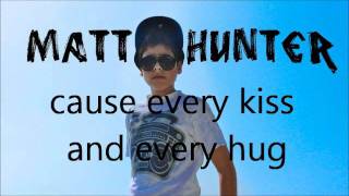 Matt Hunter - with you cover - lyrics